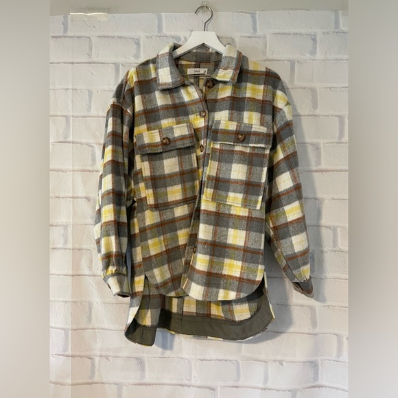 Talulah | Oversized Plaid Shacket - Picture 1 of 5